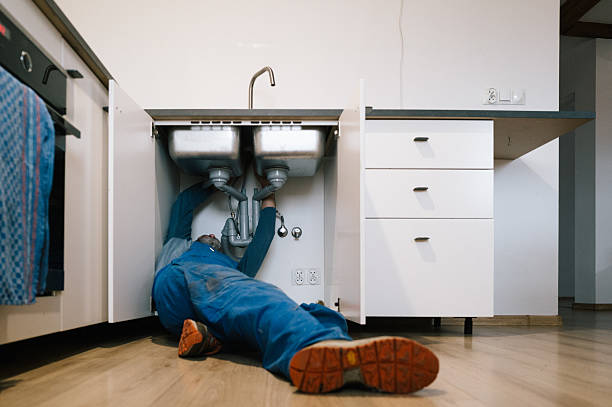 Professional Drain Cleaning technician working in Malabar, FL
